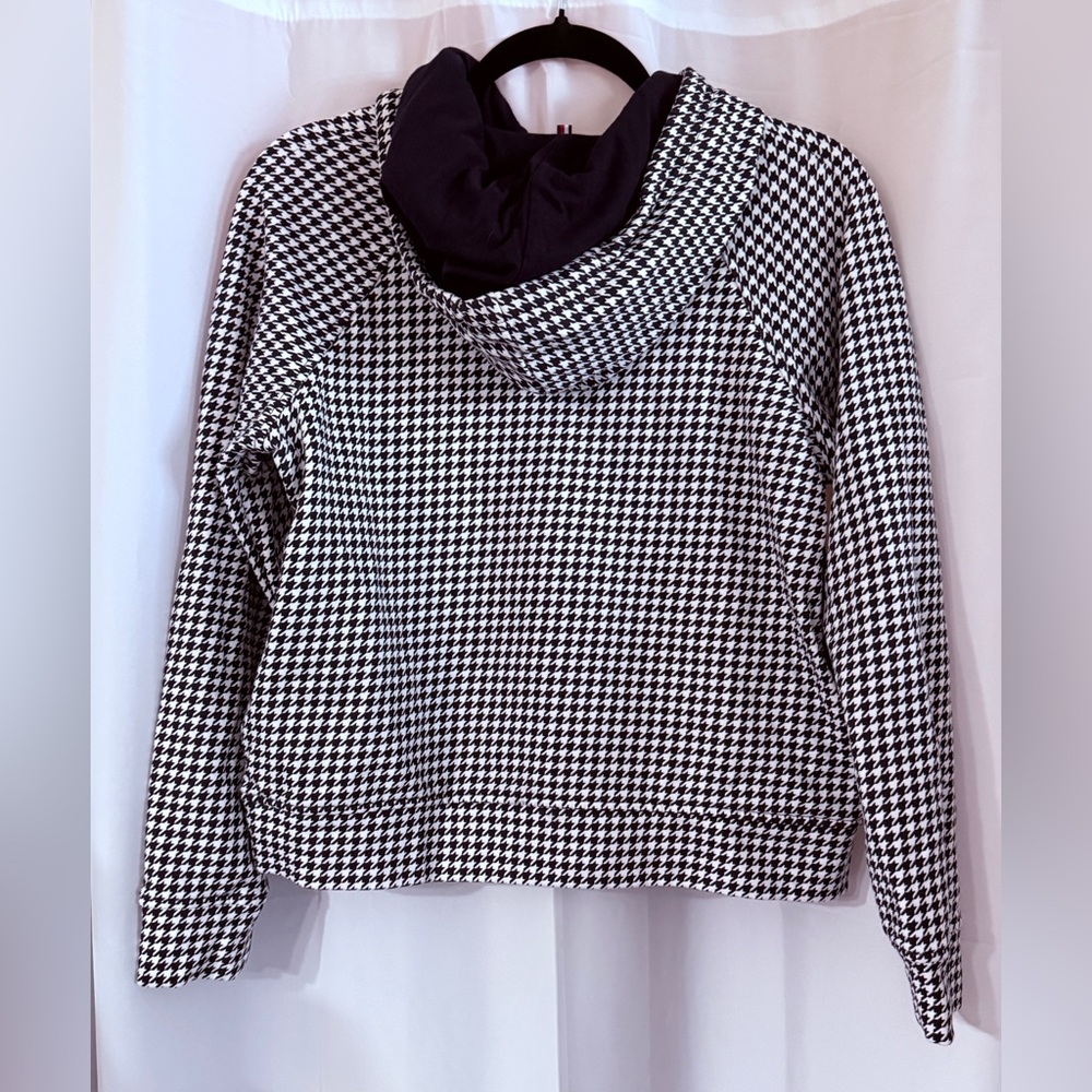 Tommy Hilfiger Houndstooth Hoodie Size Small - Picture 9 of 14